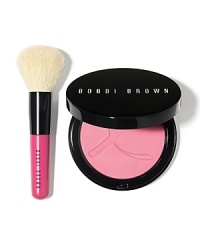 Bobbi Brown is proud to announce this exclusive set in honor of Breast Cancer Awareness Month. Bobbi will be donating $10 of every sale of this set during the month of October to The Breast Cancer Research Foundation®. The set features the Illuminating Bronzing Powder in Pink Peony, an innovative blend of sheer powder and micro pearls that gives skin a natural-looking glow. Bobbi paired this mirrored compact with a Mini Face Blender Brush topped off with a bright pink handle-a fun way to put on your makeup and show your support.