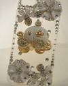 Classicase, 3d Bling Swarovski Crystal Iphone 5 Case, Cinderella's Pumpkin Cart, Best Gift for Girls for Thanksgiving.