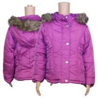 DollHouse Girl's Bubble Jacket (Sizes 4-6x) - Purple - Medium (5/6)