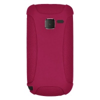 Amzer Silicone Skin Jelly Case for Nokia C3 - Hot Pink