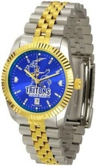 California San Diego Tritons Men's Stainless Steel Alumni Dress Watch