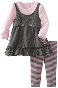 Calvin Klein Baby-girls Infant Tunic with Leggings, Assorted, 18 Months