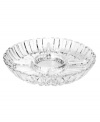 Enhance your favorite recipes with the sparkling sophistication of Alexandria serveware. With a striking fluted edge and sections for veggies, crackers and dip, this Crystal Clear divided dish puts old world elegance at the top of your menu.