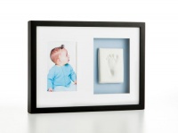 Pearhead Babyprints Keepsake Wall Frame, Black