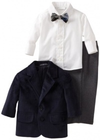 Nautica Dress Up Baby-boys Infant Suit Set, Sailblue, 12 Months