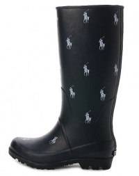 Polo Footwear Pony Rain Boot Black 4