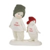 Department 56 Snowbabies Classics I'm Smart, Me Too Figurine, 4.33-Inch