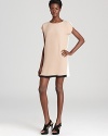 A piece with trend appeal, this Joie dress features color block silk in a modern, boxy fit.