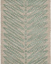 Area Rug 4x6 Rectangle Contemporary Chevron Leaves Color - Safavieh Martha Stewart Rug from RugPal