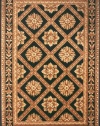 Area Rug 3x5 Rectangle European Black Color - Momeni Maison Rug from RugPal