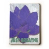 Just Breathe 12x16 Artistic Bamboo Sign by Lisa Weedn