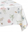 Lenox Butterfly Meadow 52-inch by 52-inch Square Tablecloth