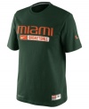 Be a part of the wave-help keep team spirit up with this Miami Hurricanes NCAA basketball t-shirt from Nike.