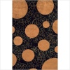 Momeni New Wave Original NW-100 Brown Area Rug, 2' 6 x 12' Runner Brown