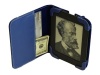 BLUE iPearl mCover® Leather Cover Case for ALL-NEW Barnes & Noble 6-inch Nook Touch eBook reader