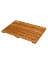 Give your bath a natural appeal with Creative Bath's hand-crafted bath mat, featuring eco-friendly bamboo wood.