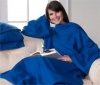 Snuggie Super Soft Fleece Blanket with free Booklight - Blue