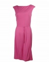 Lauren Ralph Lauren Solid Jersey Dress Misses Pink (12)