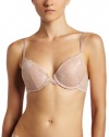 OnGossamer Women's Boudoir Blooms Bump it Up Bra, Champagne/Pina Colada, 32D