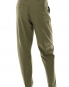 Alfani Solid Surplus Flat Front Pants, Size 34X32