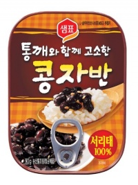 Sempio Black Beans cooked in Soy Sauce, 90-Grams (Pack of 6)