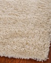 Safavieh SG240V Shag Collection Classic Handmade Ivory Shag Round Area Rug, 4-Feet Round