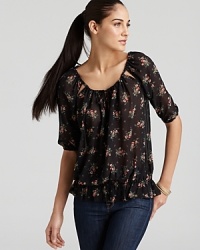 GUESS Top - Molly Floral Print