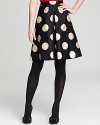 Glistening with gleaming polka-dots, this kate spade new york skirt lends your style a wealth of golden opportunities.