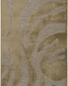 Area Rug 2x3 Rectangle Contemporary Silver-Pewter Color - Surya Basilica Rug from RugPal