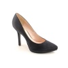 Nine West Love Fury Platforms Heels Shoes Black Womens New/Display