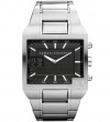 Armani Exchange Steel Square Watch