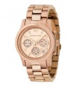 Women Man Michael Kors Rose Golden Midsized Chronograph Watch