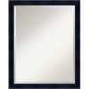 Madison Large Mirror in Satin Black