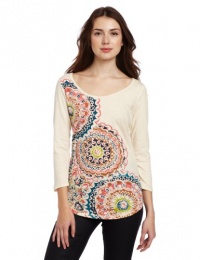 Lucky Brand Women's Moroccan Medallion Tee