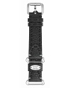 Fendi Selleria Black Leather Watch Strap