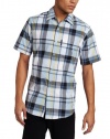 ecko unltd. Men's Yarn Dye Short Sleeve Woven