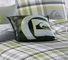 Quiksilver Disruptor 16 x 16 Square Black Decorative Toss Pillow