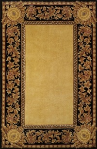 Area Rug 9x13 Rectangle European Gold Color - Momeni Maison Rug from RugPal