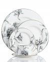 Floral arrangement. Echoing drawings found in an artist's sketchbook, the exquisite Floral Illustrations 5-piece place settings from Marchesa by Lenox create a decidedly elegant statement at any meal.