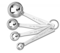 Cuisinart CTG-00-SMP Stainless Steel Measuring Spoons, Set of 4