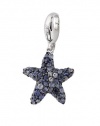 Effy Jewlery Balissima Splash Blue Sapphire Starfish Charm, 1.17 TCW