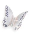 The symbol of new birth and natural beauty, this butterfly figurine brings complete grace and wonder to any home. Handcrafted in Spain of pure porcelain.