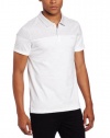 Calvin Klein Sportswear Men's Short Sleeve 2 Button Liquid