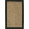 Townhouse Rugs Hemlock Black/Gold 60 by 96-Inch Rug