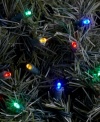 See your tree up in lights. Energy-efficient LED bulbs from Kurt Adler add fun pops of blue, red, green and yellow to every bough.