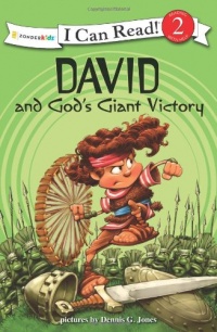 David and God's Giant Victory: Biblical Values (I Can Read! / Dennis Jones Series)