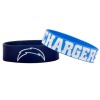 NFL San Diego Chargers Bulky Bandz Bracelet 2-Pack