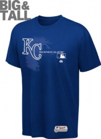 Kansas City Royals Big & Tall Majestic Royal Change T-Shirt