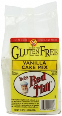 Bob's Red Mill Gluten Free Vanilla Cake Mix, 19-Ounce Packages (Pack of 4)