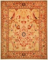 Safavieh Anatolia Collection AN514A Handmade Ivory and Biege Hand-spun Wool Area Rug, 9-Feet by 12-Feet